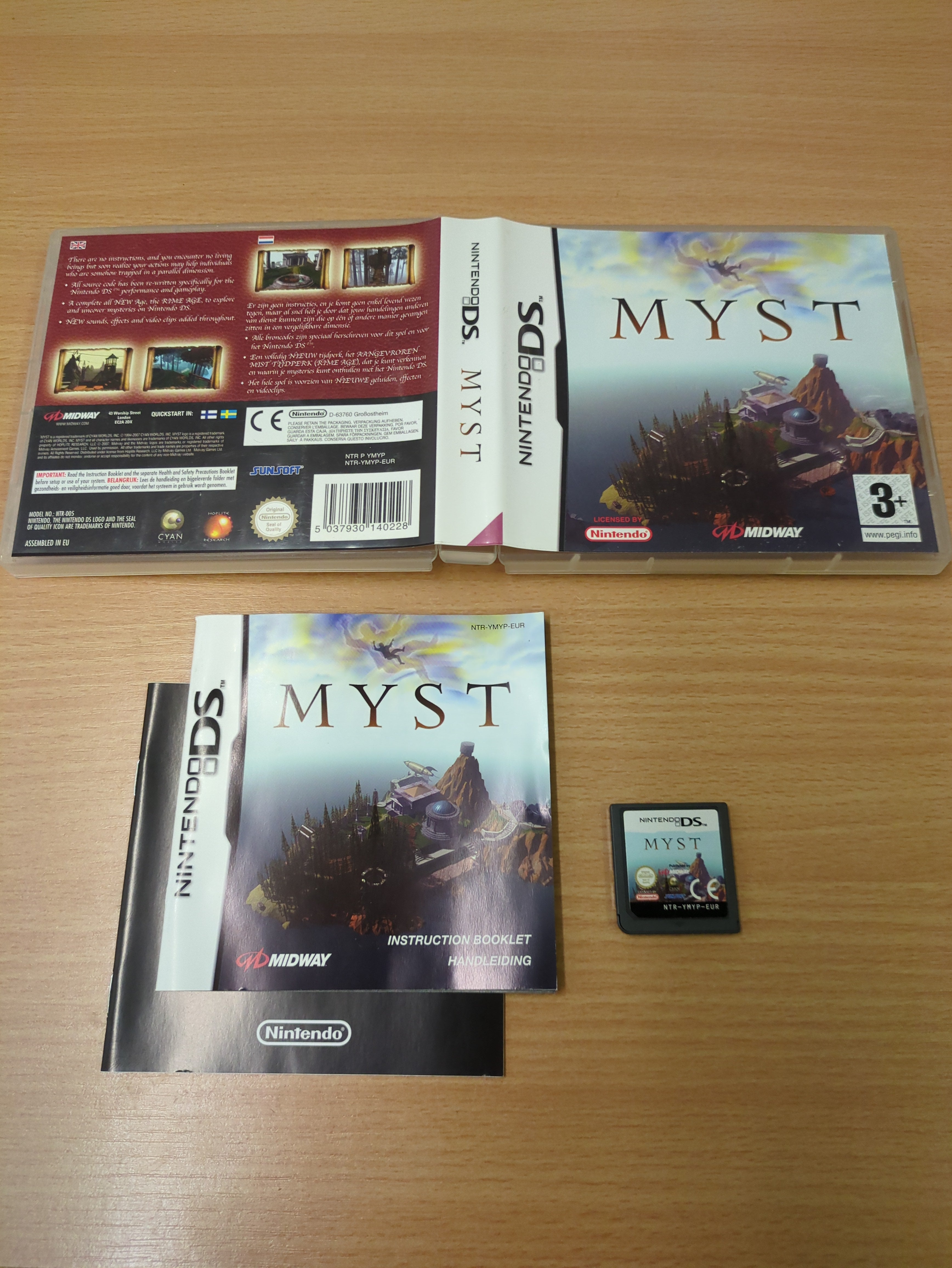Myst Nintendo DS game Myst Nintendo DS game
